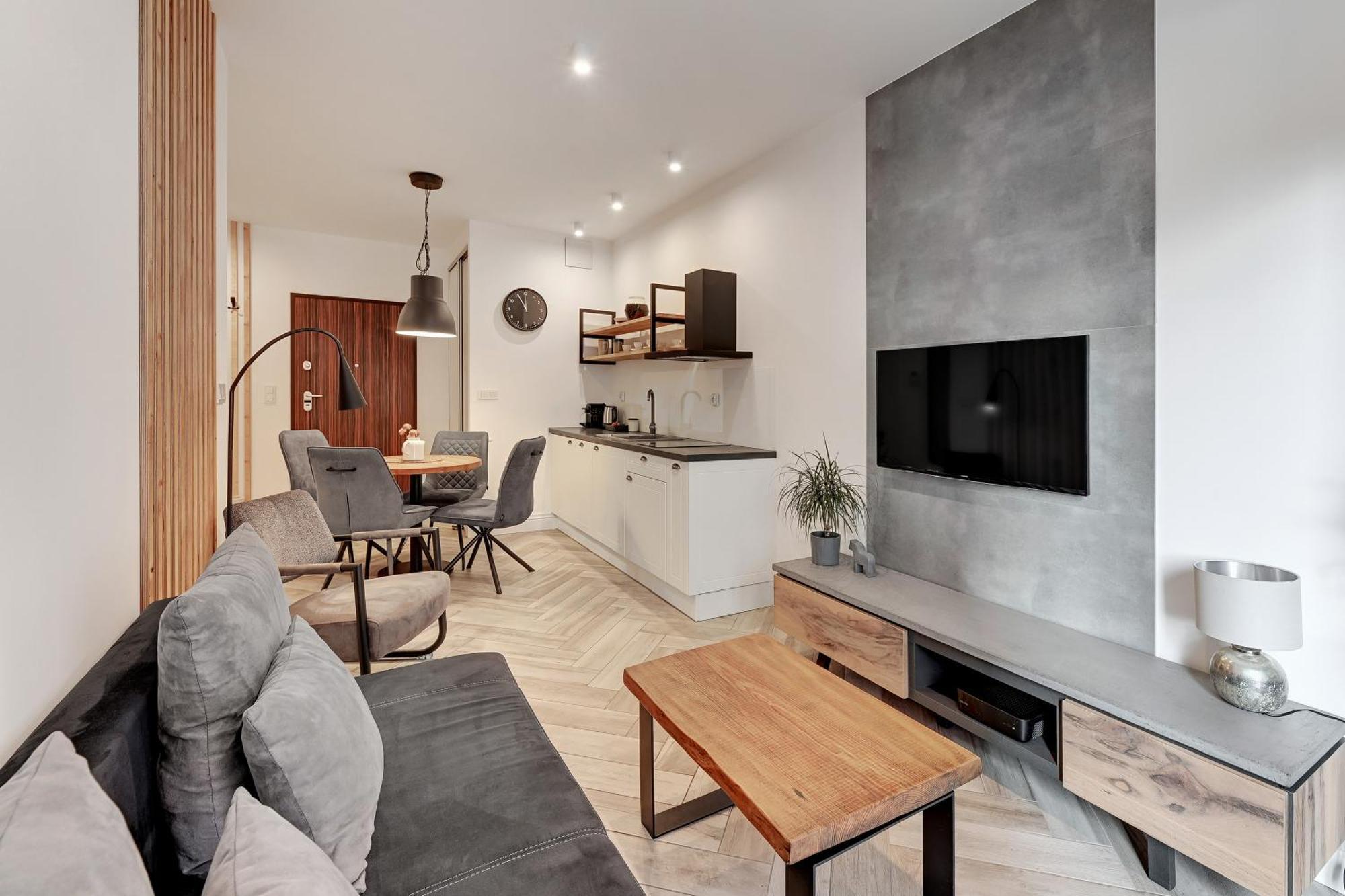 Aura III Apartments & Free Parking By Downtown Apartments Гданск Стая снимка