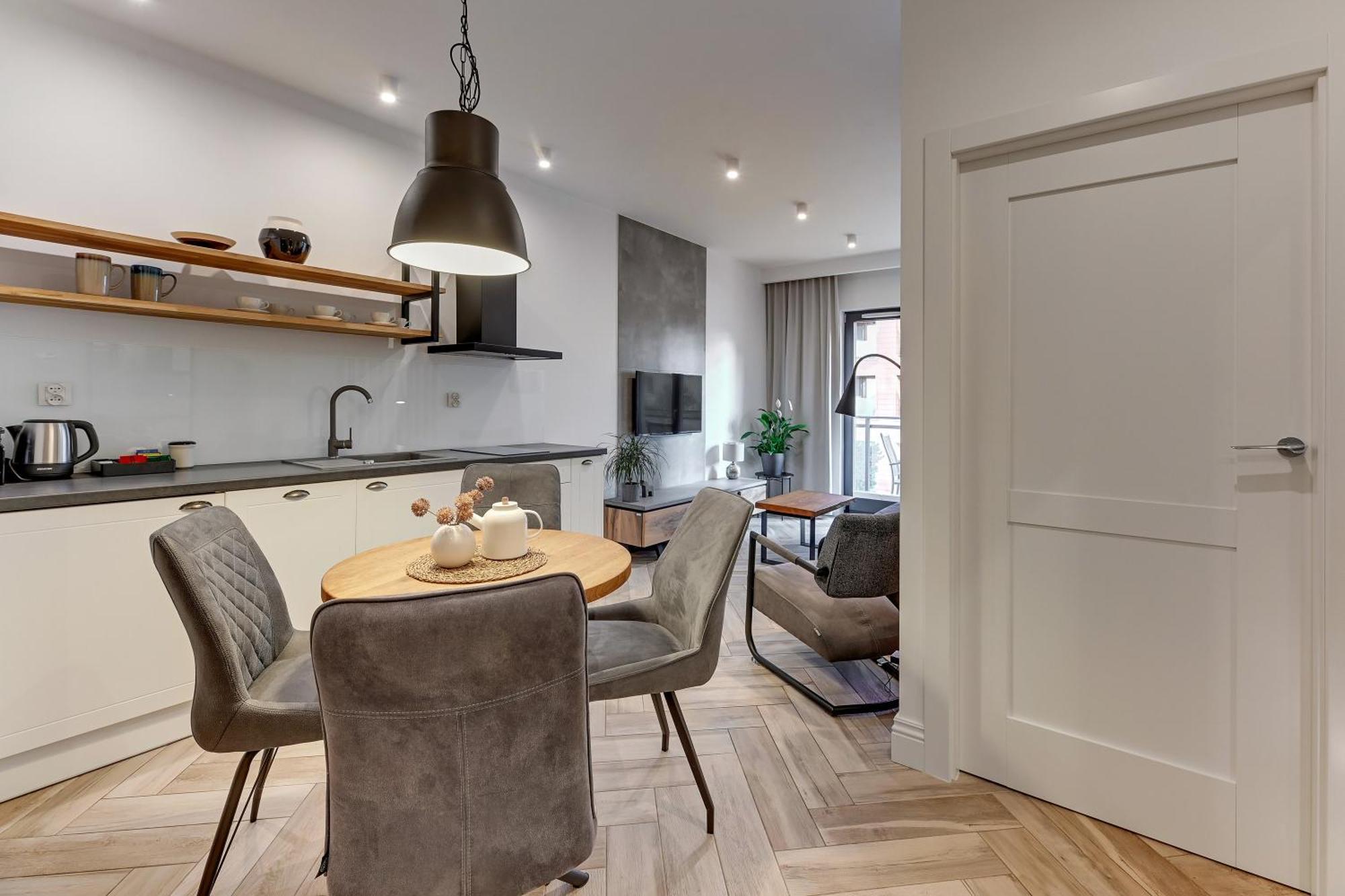 Aura III Apartments & Free Parking By Downtown Apartments Гданск Стая снимка