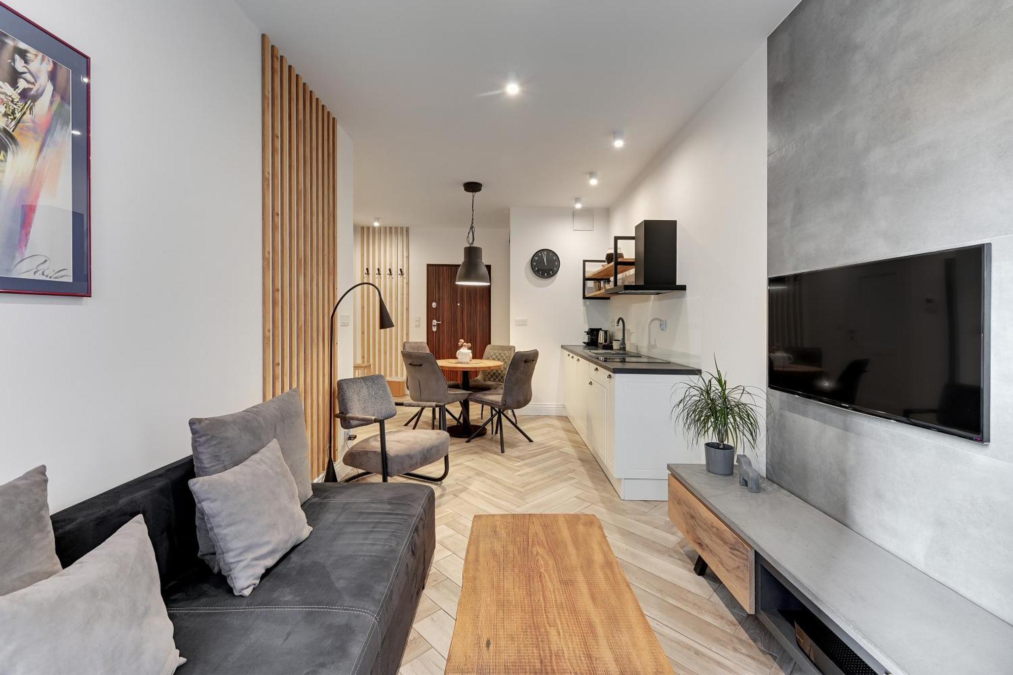 Aura III Apartments & Free Parking By Downtown Apartments Гданск Стая снимка