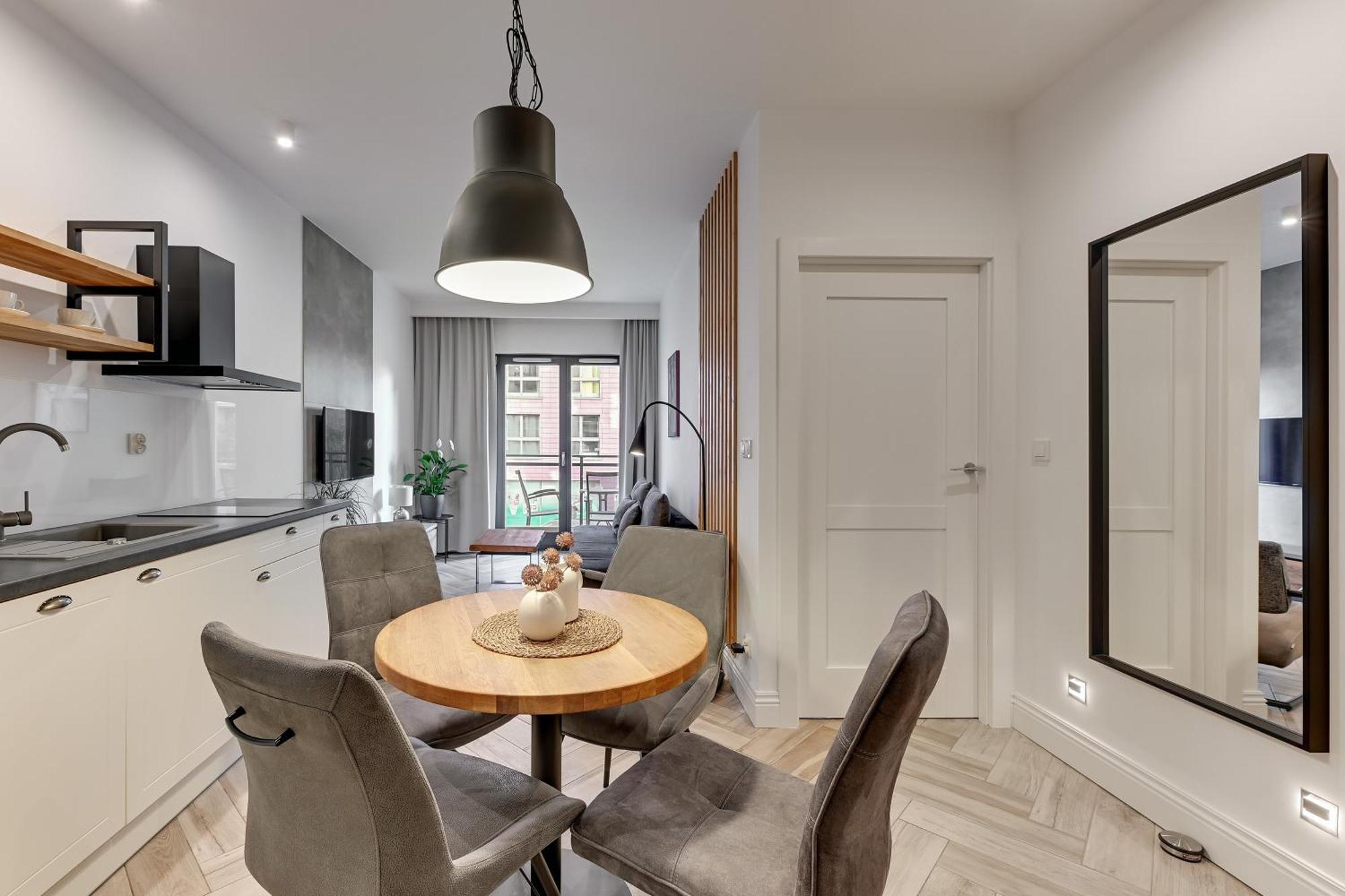 Aura III Apartments & Free Parking By Downtown Apartments Гданск Стая снимка